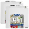 Bazic Products Magnetic Dry Erase Tile with Marker and Magnet, 11.5in. x 11.5in., 2PK 6043
